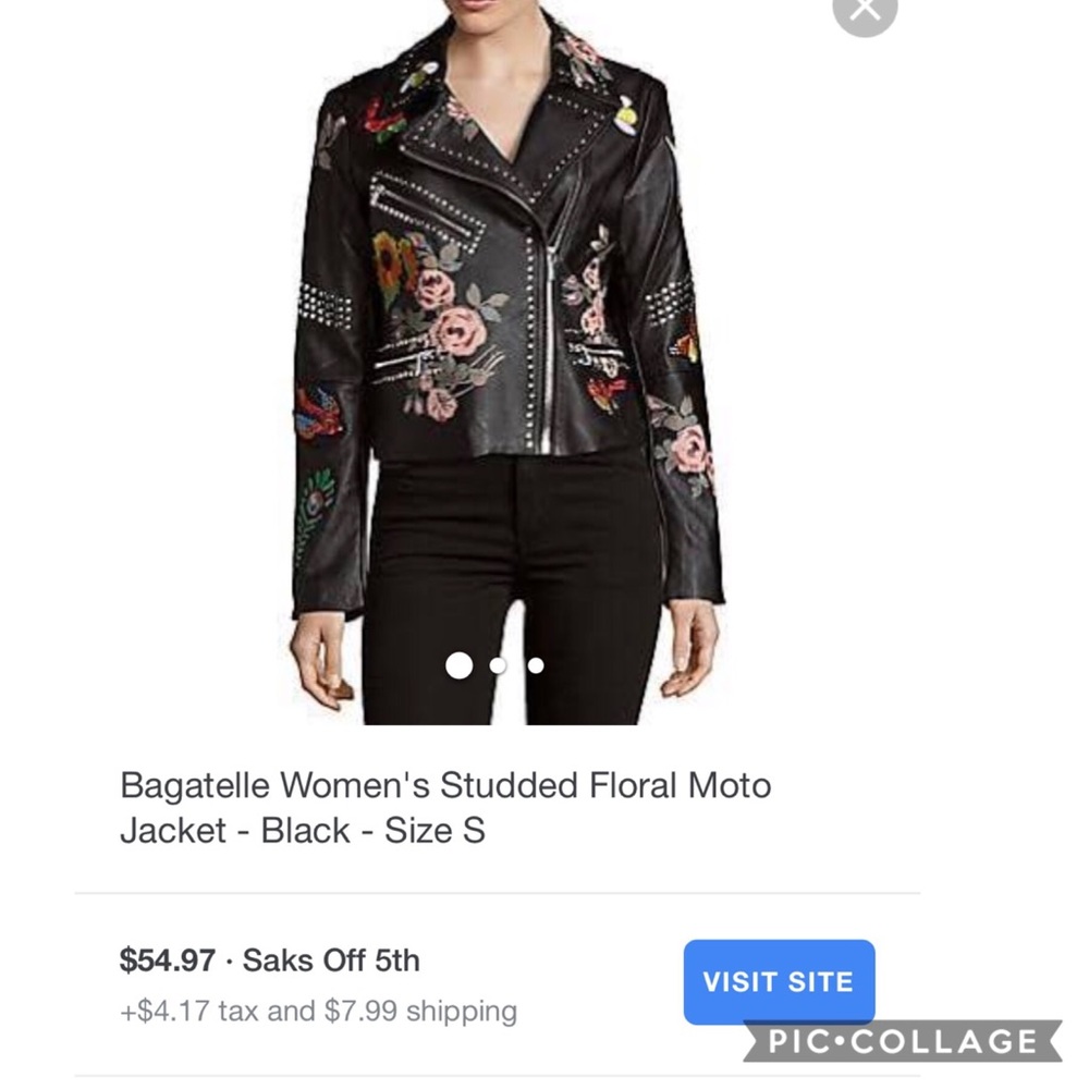 Leather jacket